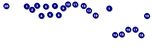 Color Logo Raffle Ticket 002 Front Field Markers