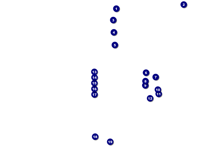 Retro Gymnastics Flyer Front Field Markers