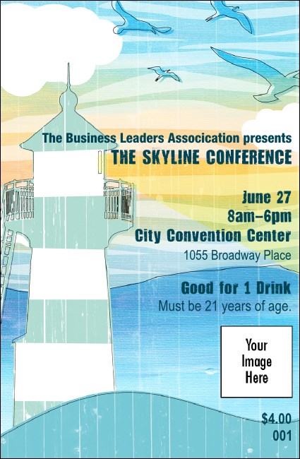 Maine Drink Ticket Product Front