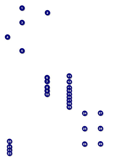 Gymnastics Logo Flyer Front Field Markers
