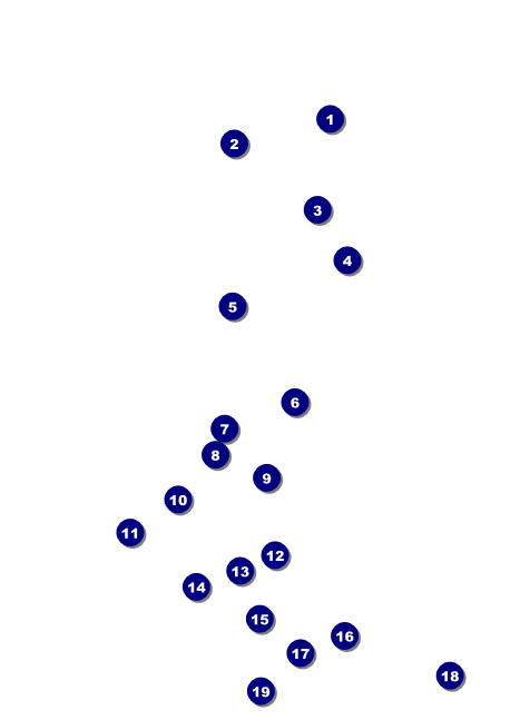 Soccer Stadium Invitation Front Field Markers