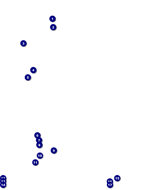 Red Tent Flyer Front Field Markers