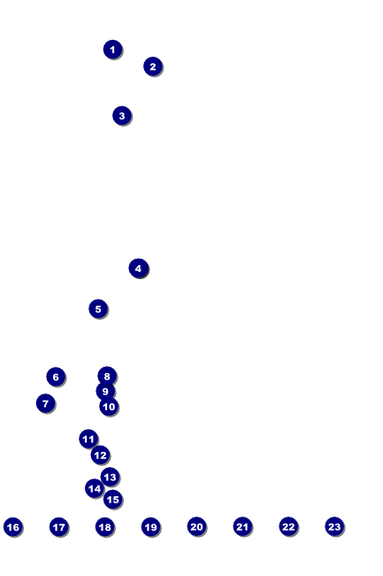 Lacrosse Logo Poster Front Field Markers