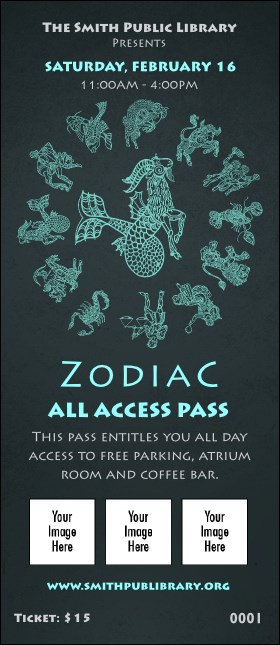 Zodiac VIP Pass Product Front