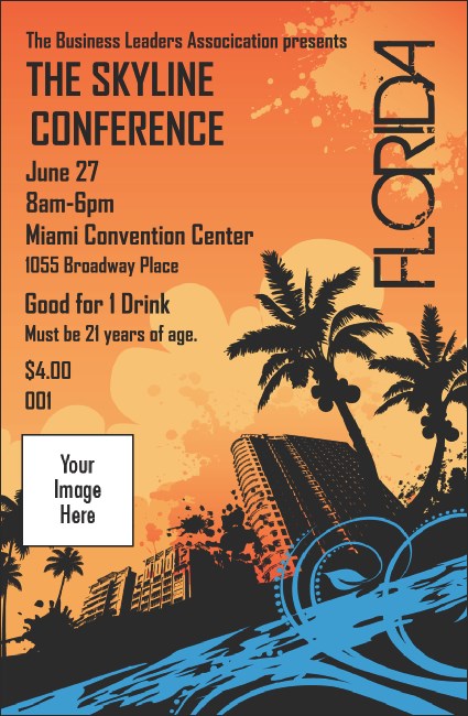 Florida Drink Ticket Product Front