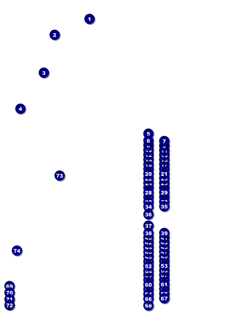 Baseball Schedule Flyer Front Field Markers