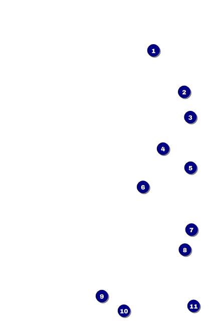 Retro Chalkboard Drink Ticket Front Field Markers