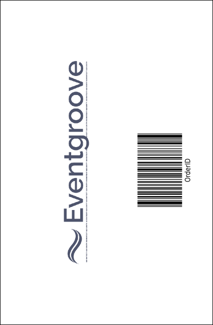 Green Gift Drink Ticket Product Back