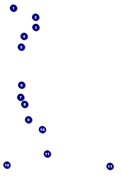 School Notebook Black and White Drink Ticket Front Field Markers