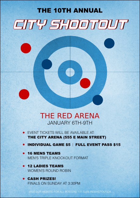 Curling Club Flyer